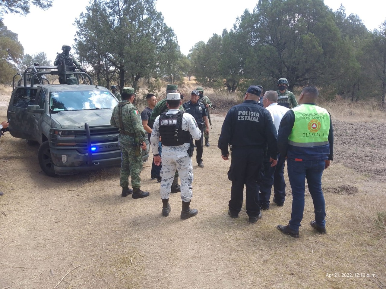 Autoridades descartaron presencia de aeronave presuntamente accidentada en Tlaxcala
